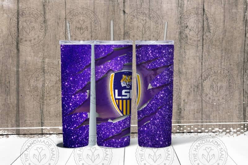 Download 20oz Skinny Tumbler NCAA Teams Glitter Design Bundle - The Handmade Mall